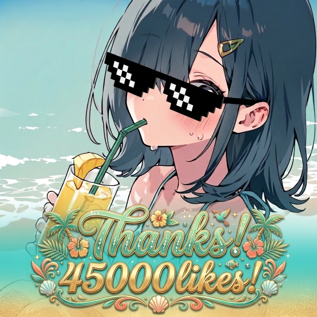 45000いいね感謝！