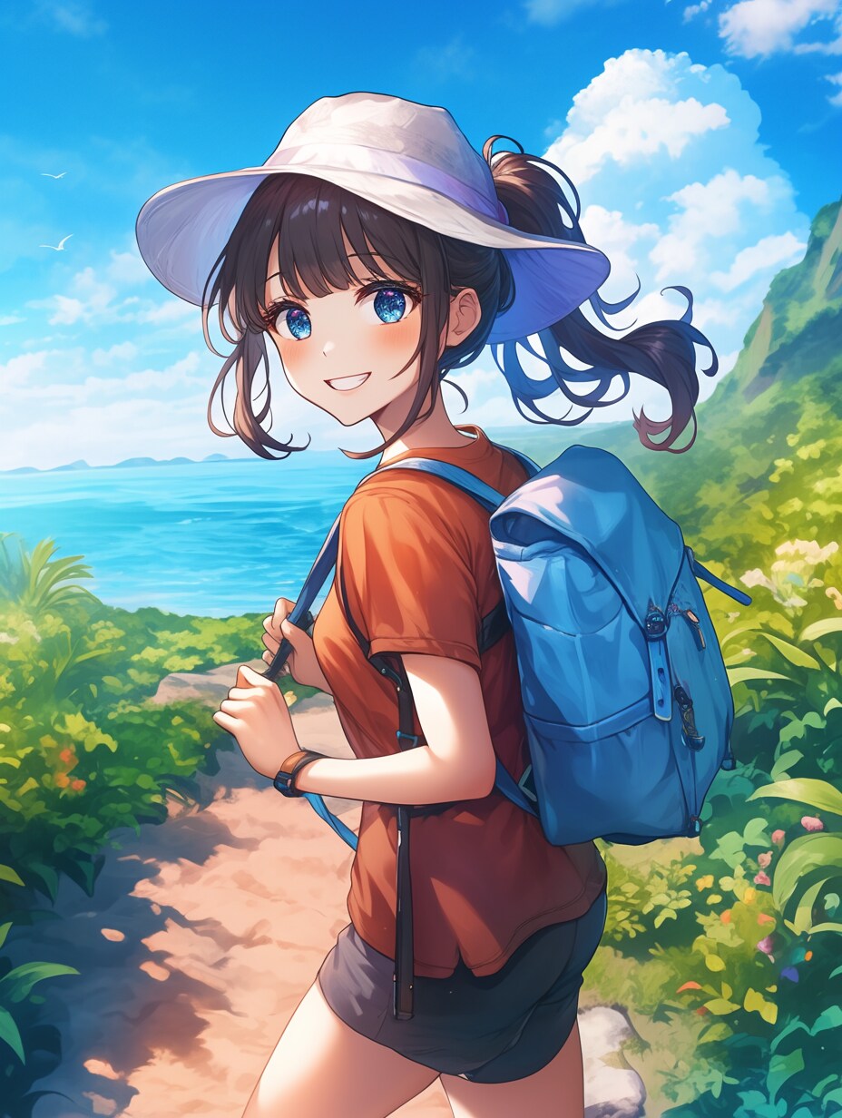 旅する少女228 | の人気AIイラスト・グラビア
