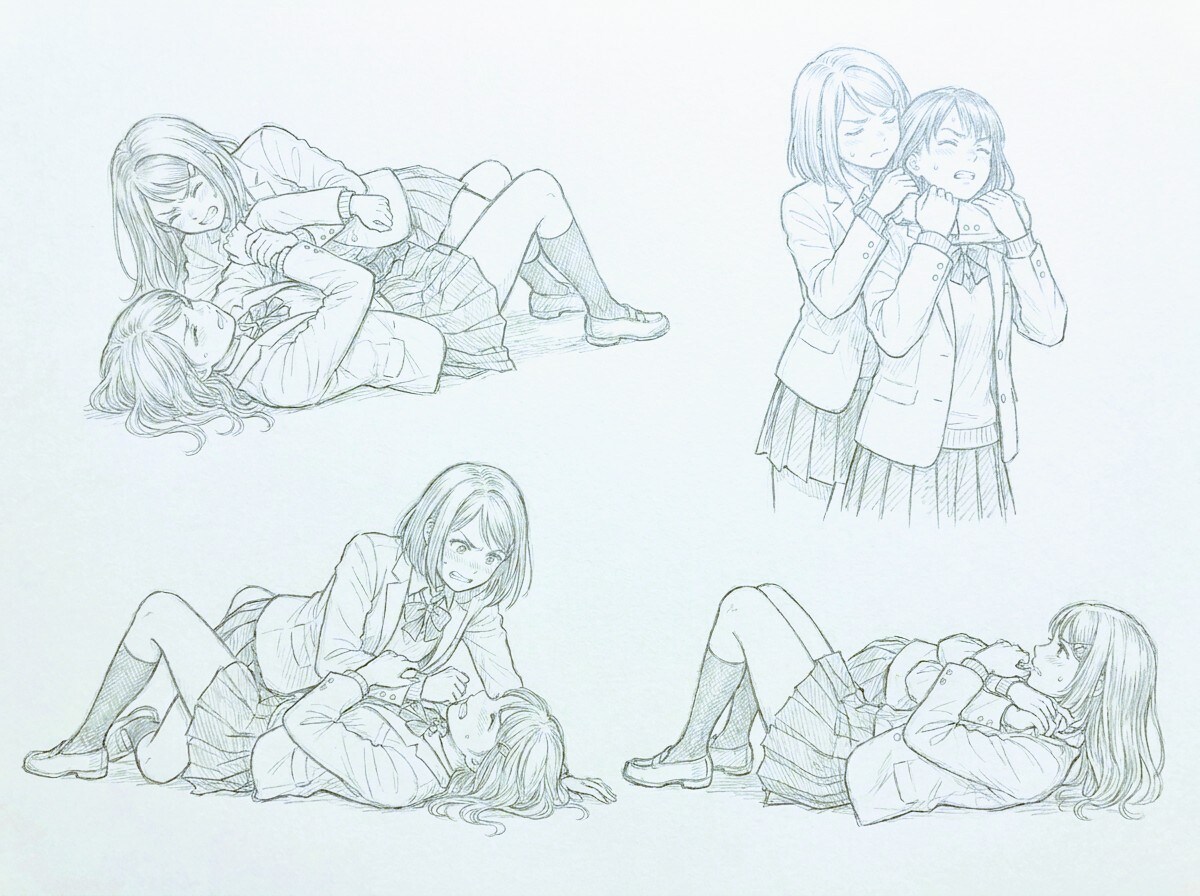 JKプロレス(師走○翁先生オマージュ)