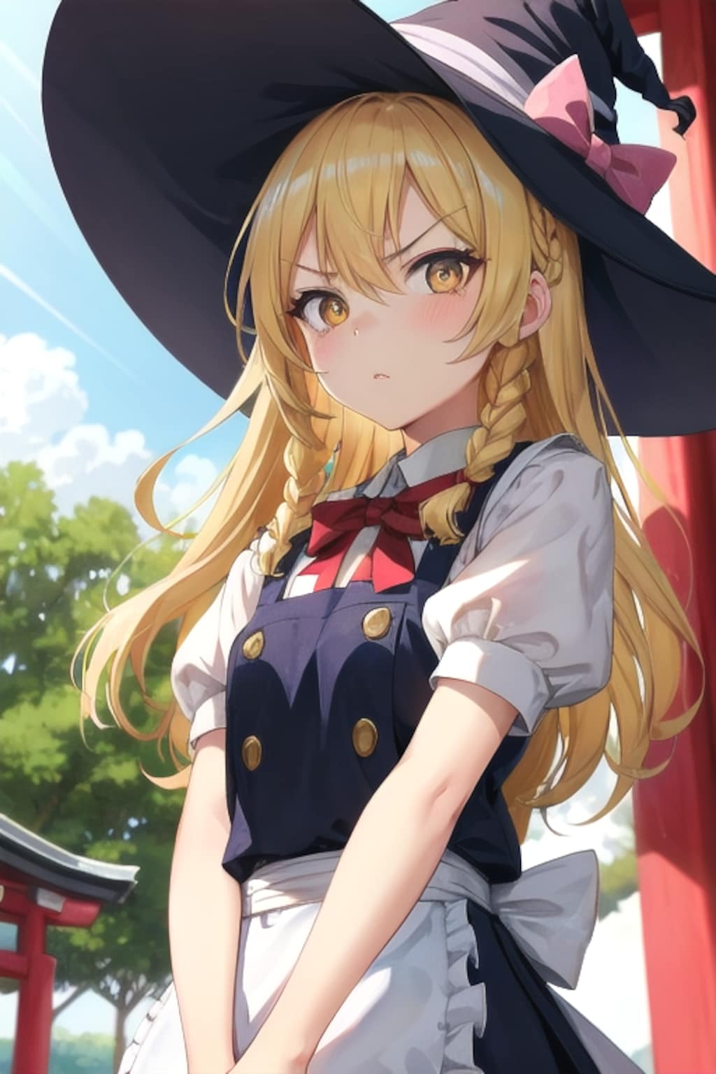 おい、私に黙って神社に来るとはどういうことだ？