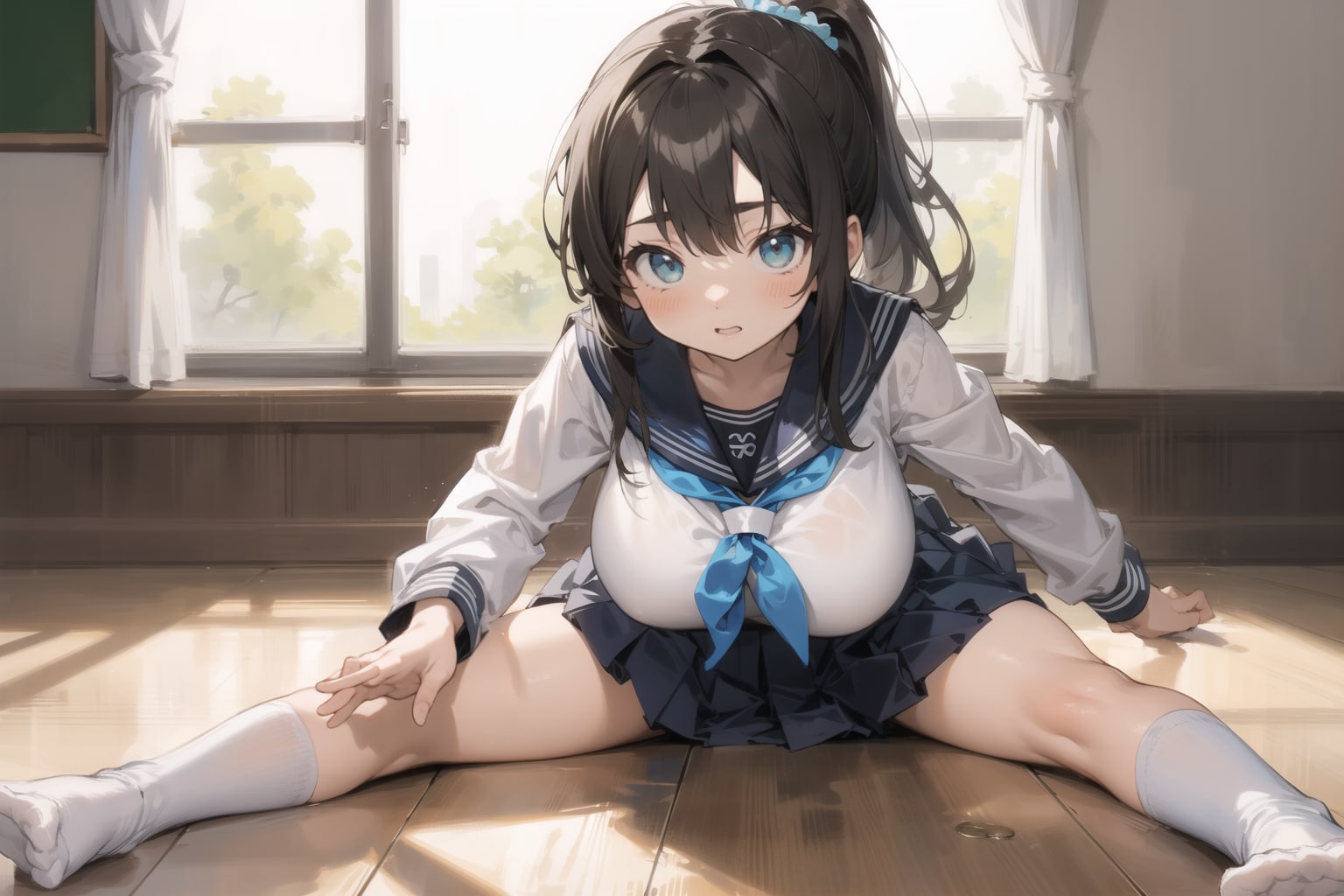 開脚前屈
