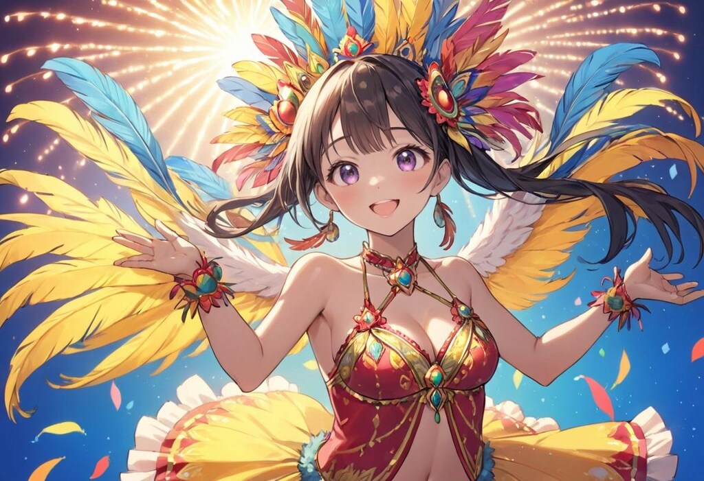 リオのカーニバルに参加しました 夜の部 4