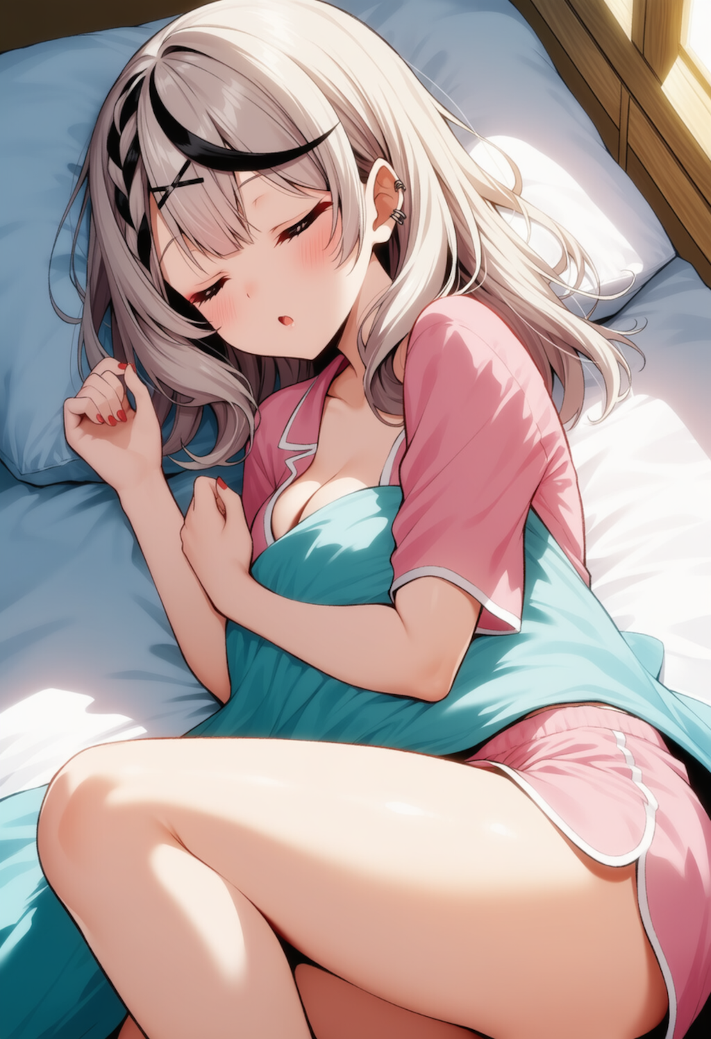 あと5分・・・Zzzz（沙花叉クロヱ）