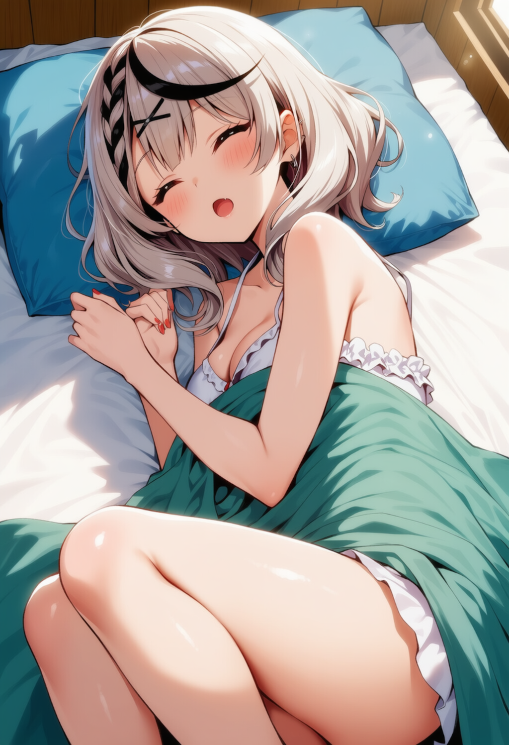 あと5分・・・Zzzz（沙花叉クロヱ）