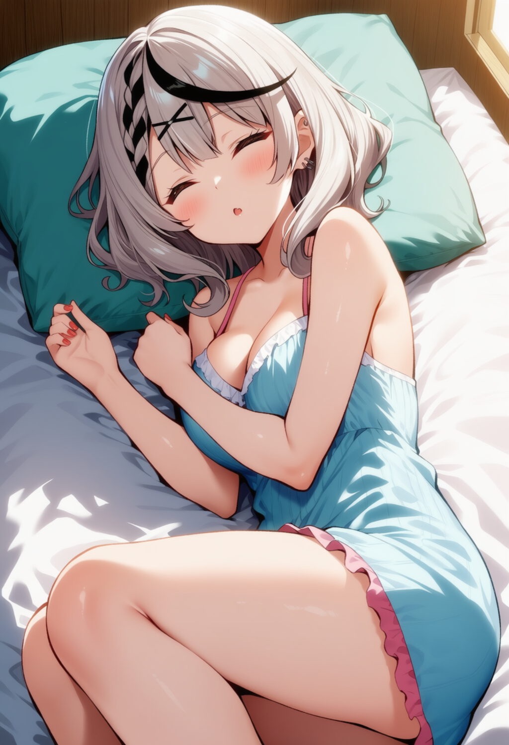 あと5分・・・Zzzz（沙花叉クロヱ）