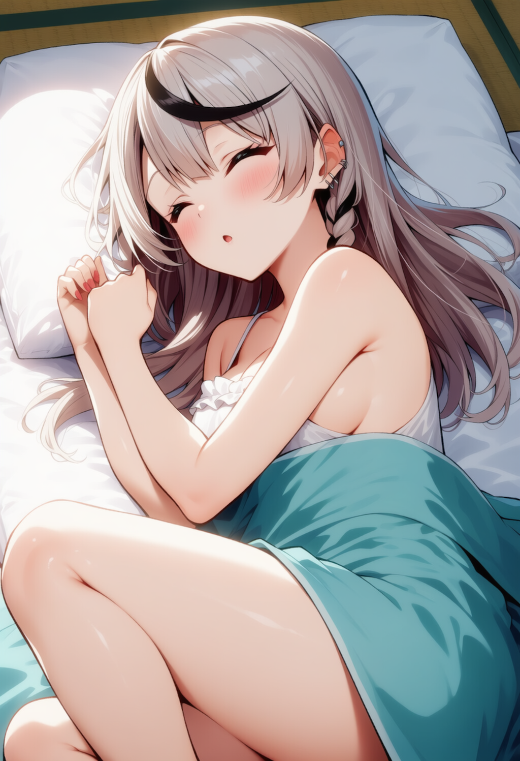 あと5分・・・Zzzz（沙花叉クロヱ）