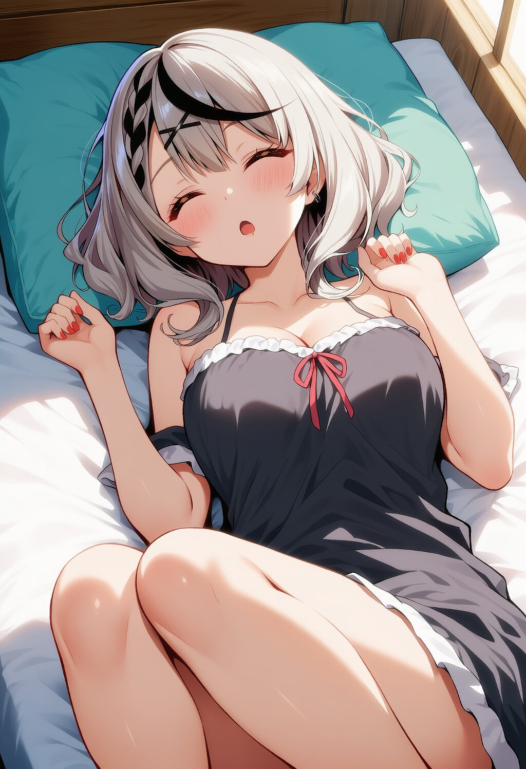 あと5分・・・Zzzz（沙花叉クロヱ）
