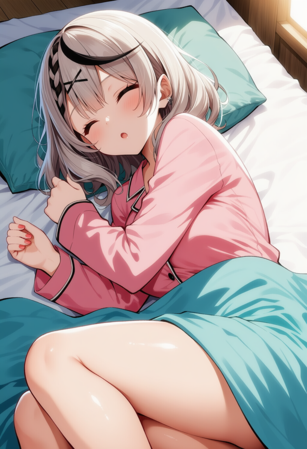 あと5分・・・Zzzz（沙花叉クロヱ）