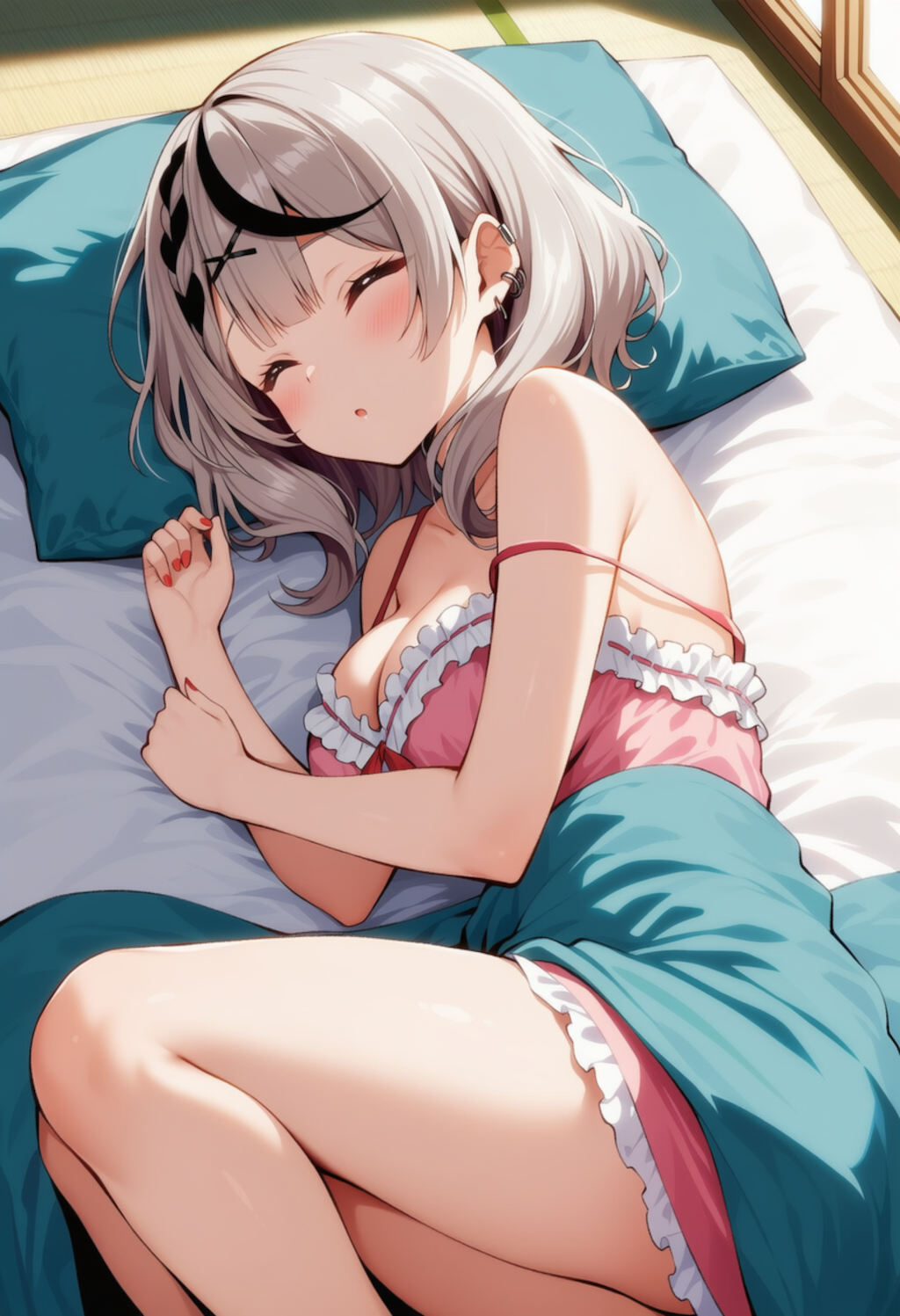 あと5分・・・Zzzz（沙花叉クロヱ）