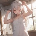 【5枚】「おはよ～、まぶしいよ・・・」 6枚目
