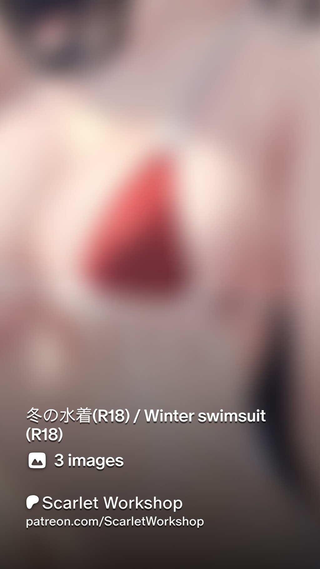 冬の水着