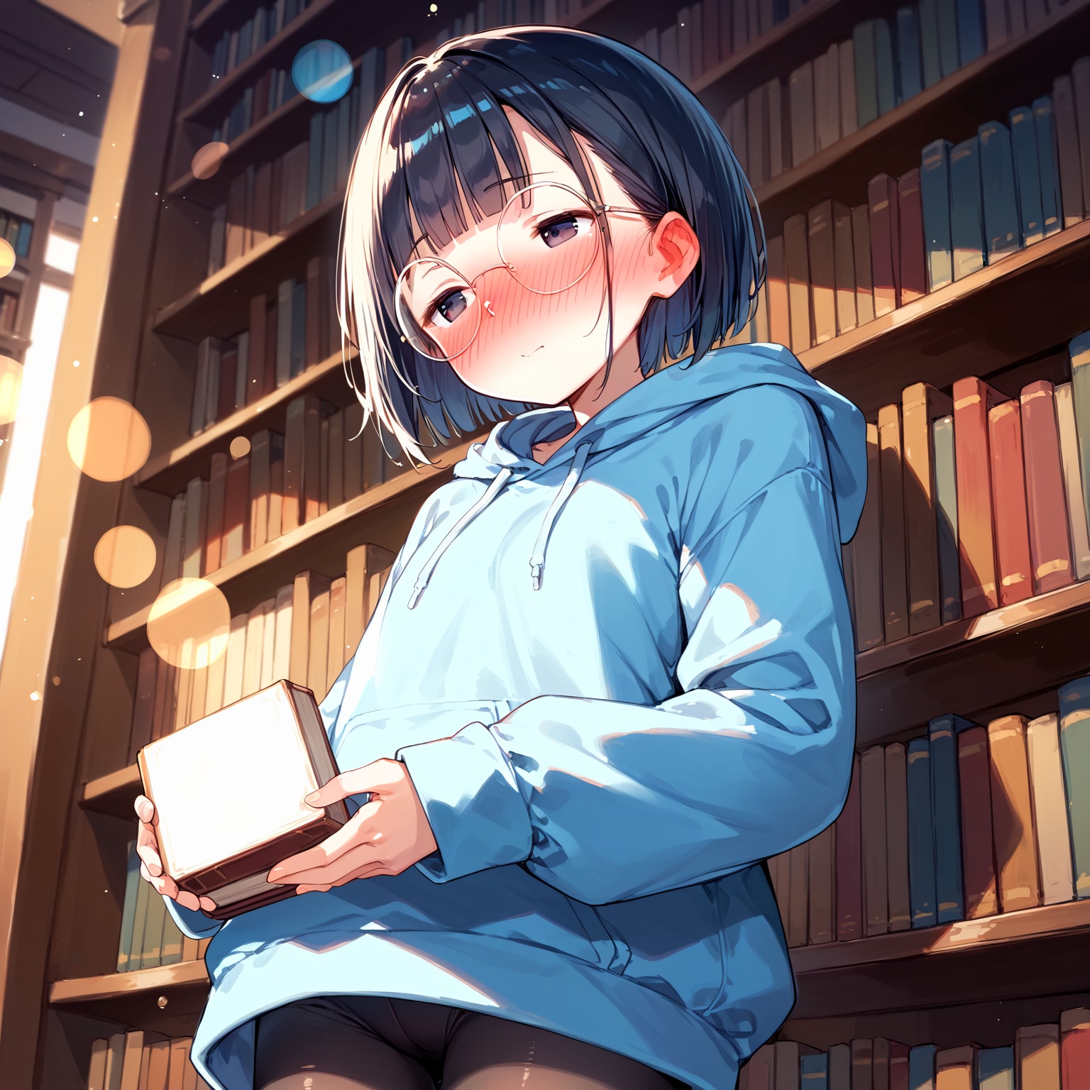 おぬしも面白そうな本をさがすのぢゃ | の人気AIイラスト・グラビア