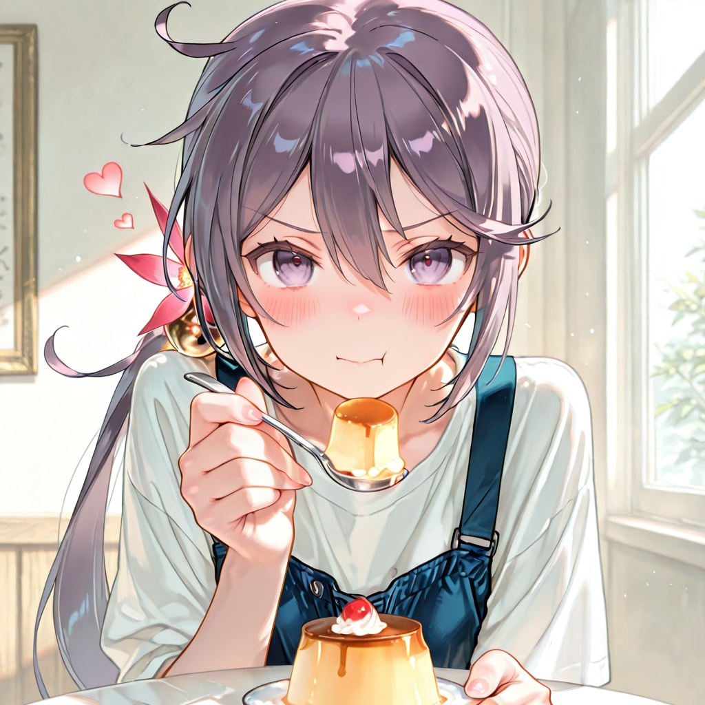 ほら、プリンよ。食べるなら食べれば？ (曙②)