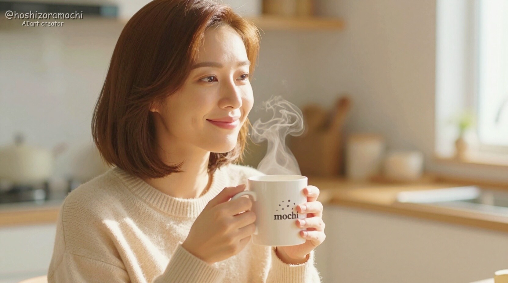 陽だまりのホットコーヒー☕️