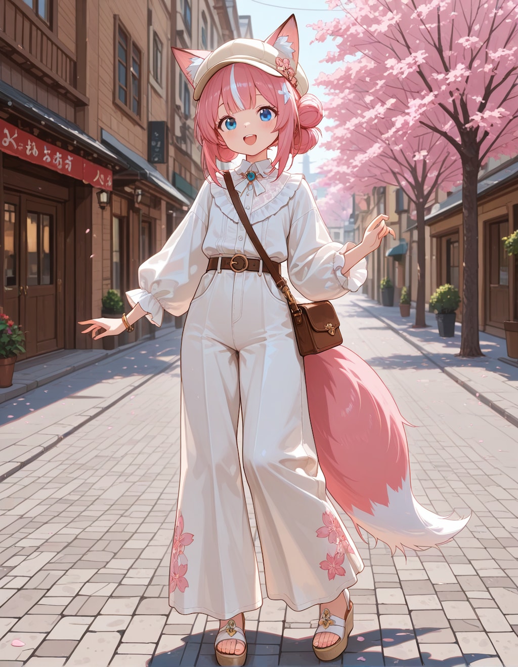 旅行中の桜火様(∩´∀`∩)💕