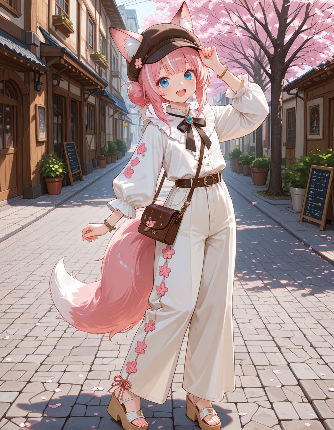旅行中の桜火様(∩´∀`∩)💕