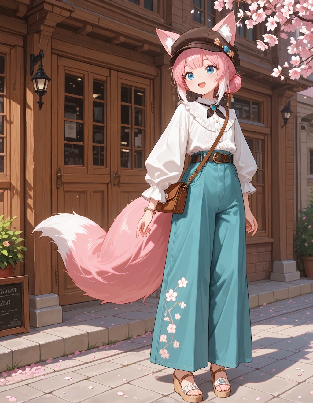 旅行中の桜火様(∩´∀`∩)💕