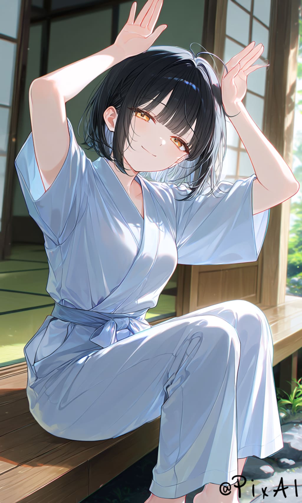 9/14　おはよウサギ