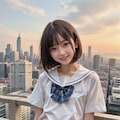 ミニスカ制服のコトちゃん 2枚目