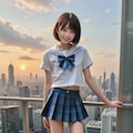 ミニスカ制服のコトちゃん 4枚目