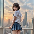 ミニスカ制服のコトちゃん 5枚目