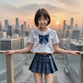 ミニスカ制服のコトちゃん 3枚目