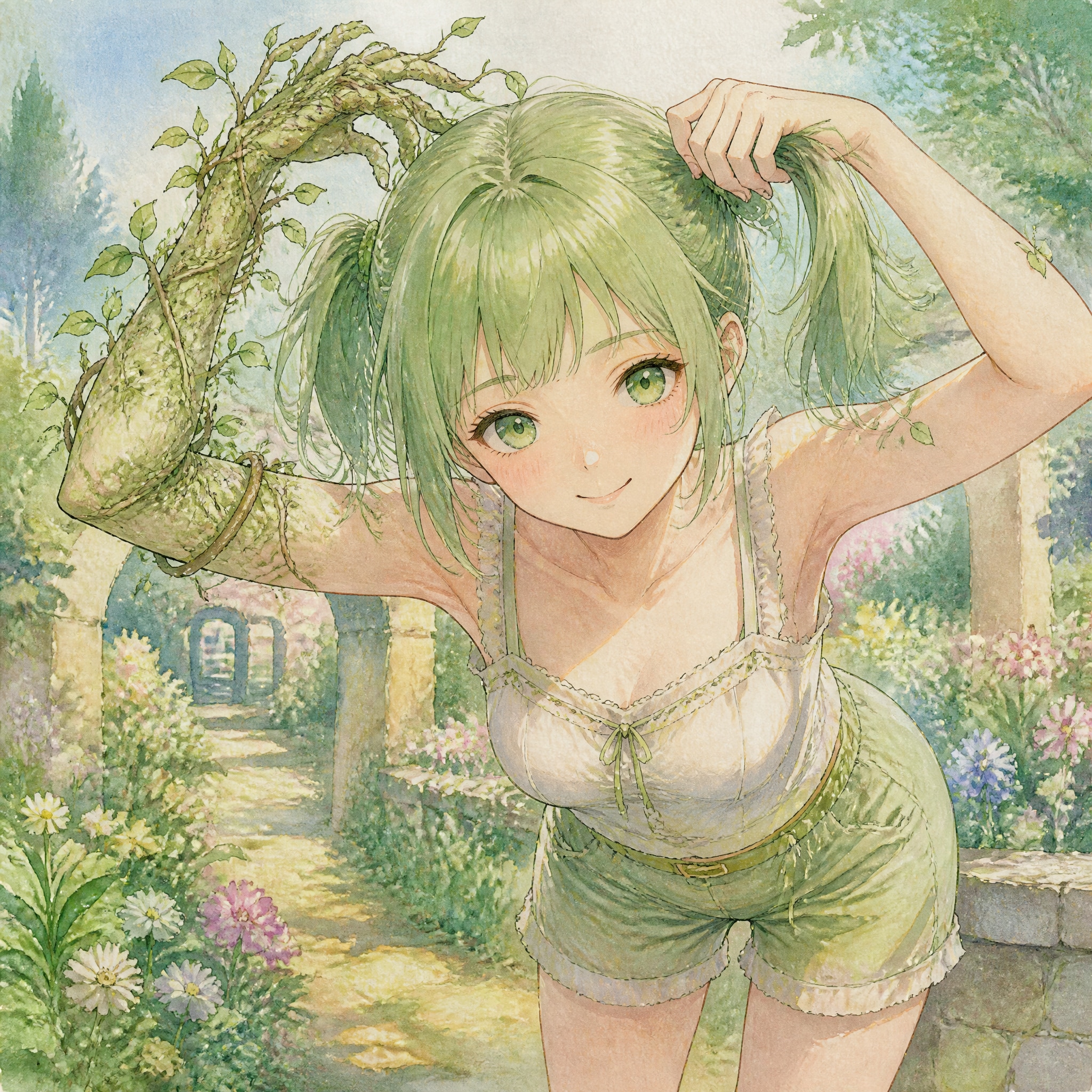 右手がDRYADのDAISYちゃんの手ツイ（１）GPTimages2.0