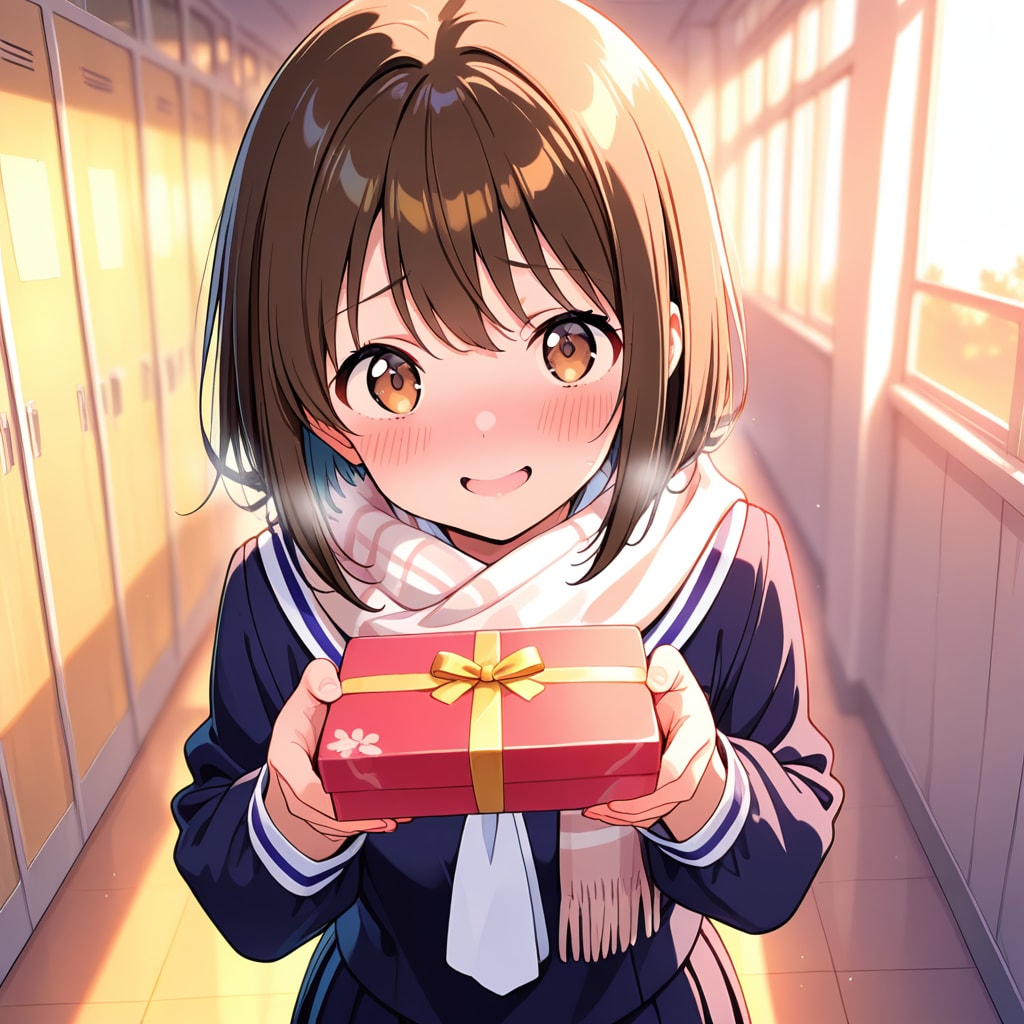 これ、プレゼントね！