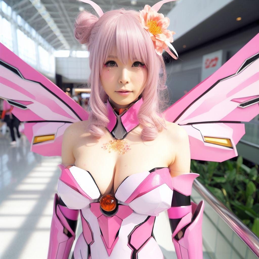 存在しないアニメのコスプレイヤー4