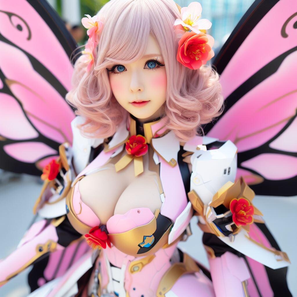 存在しないアニメのコスプレイヤー4