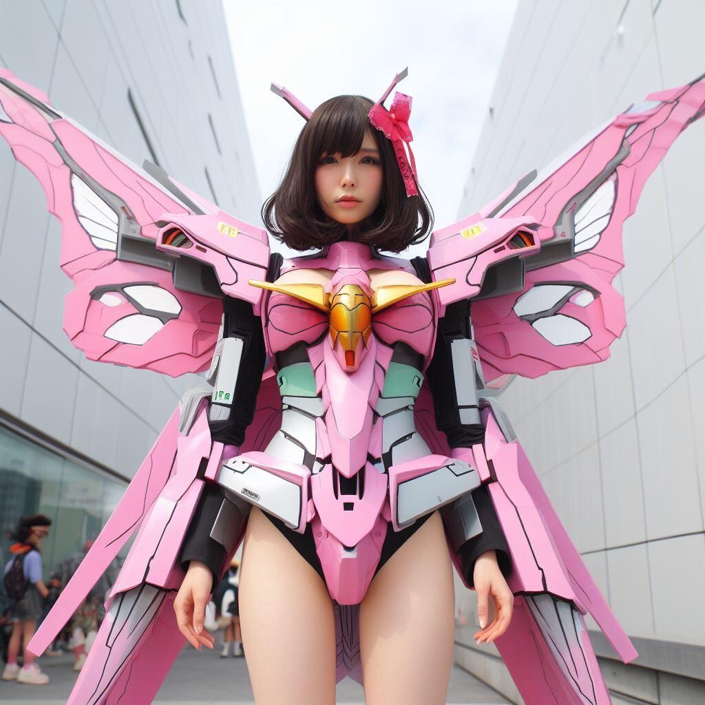 存在しないアニメのコスプレイヤー4