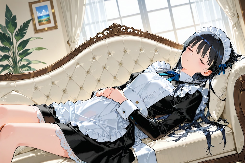 【企画：春眠】お仕事中に③……熟睡中