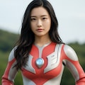 ウルトラマンスーツの女性 2枚目