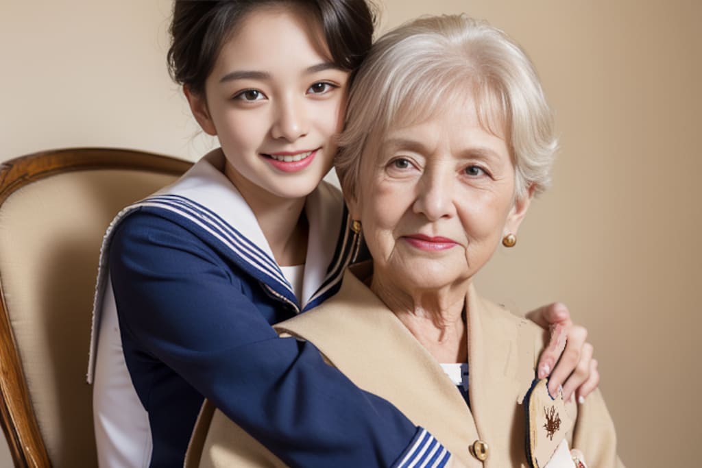 若い頃、美人だった大好きなばあちゃん