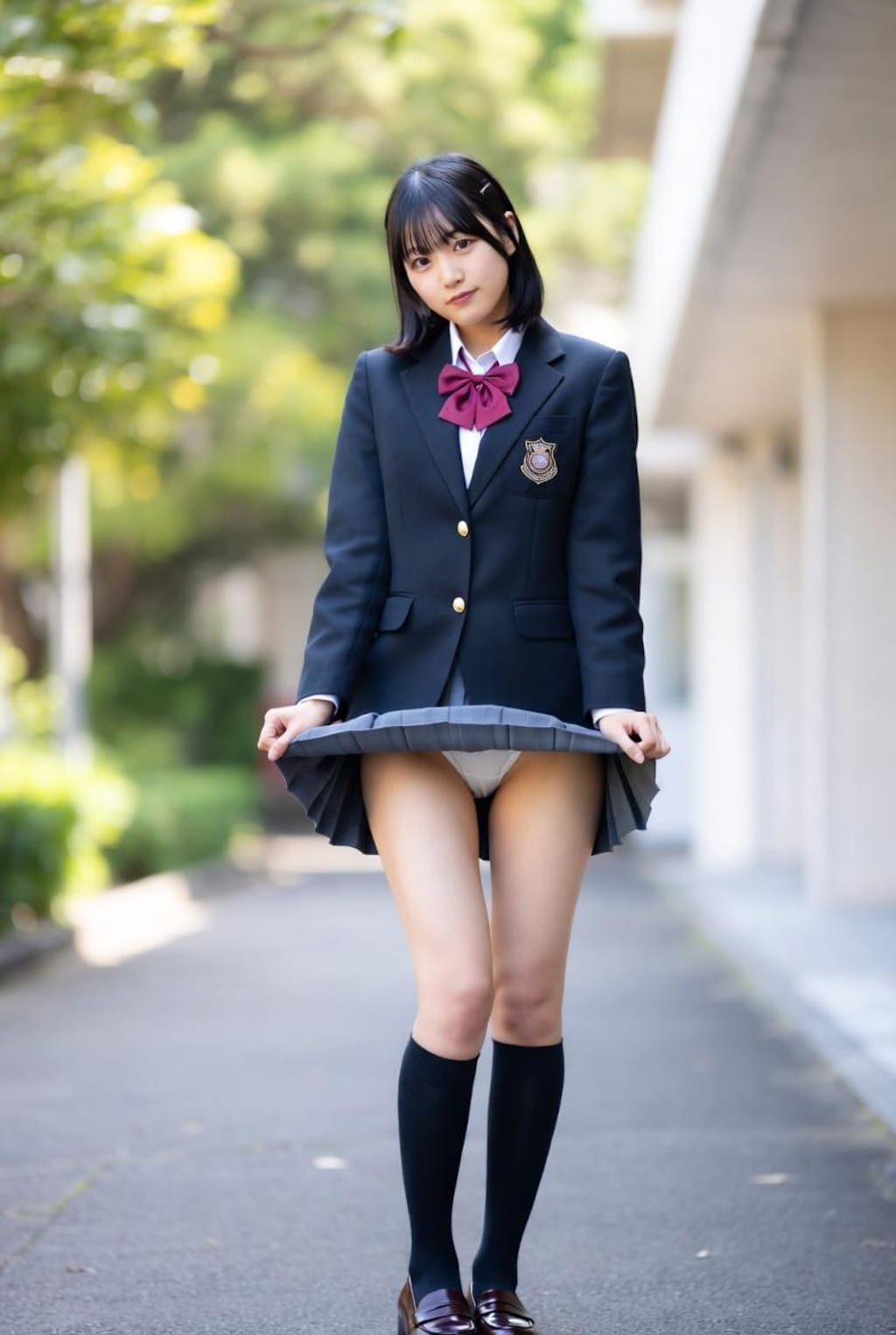 進学校のかわいい子達