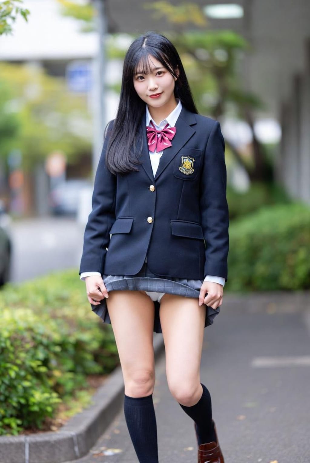 進学校のかわいい子達