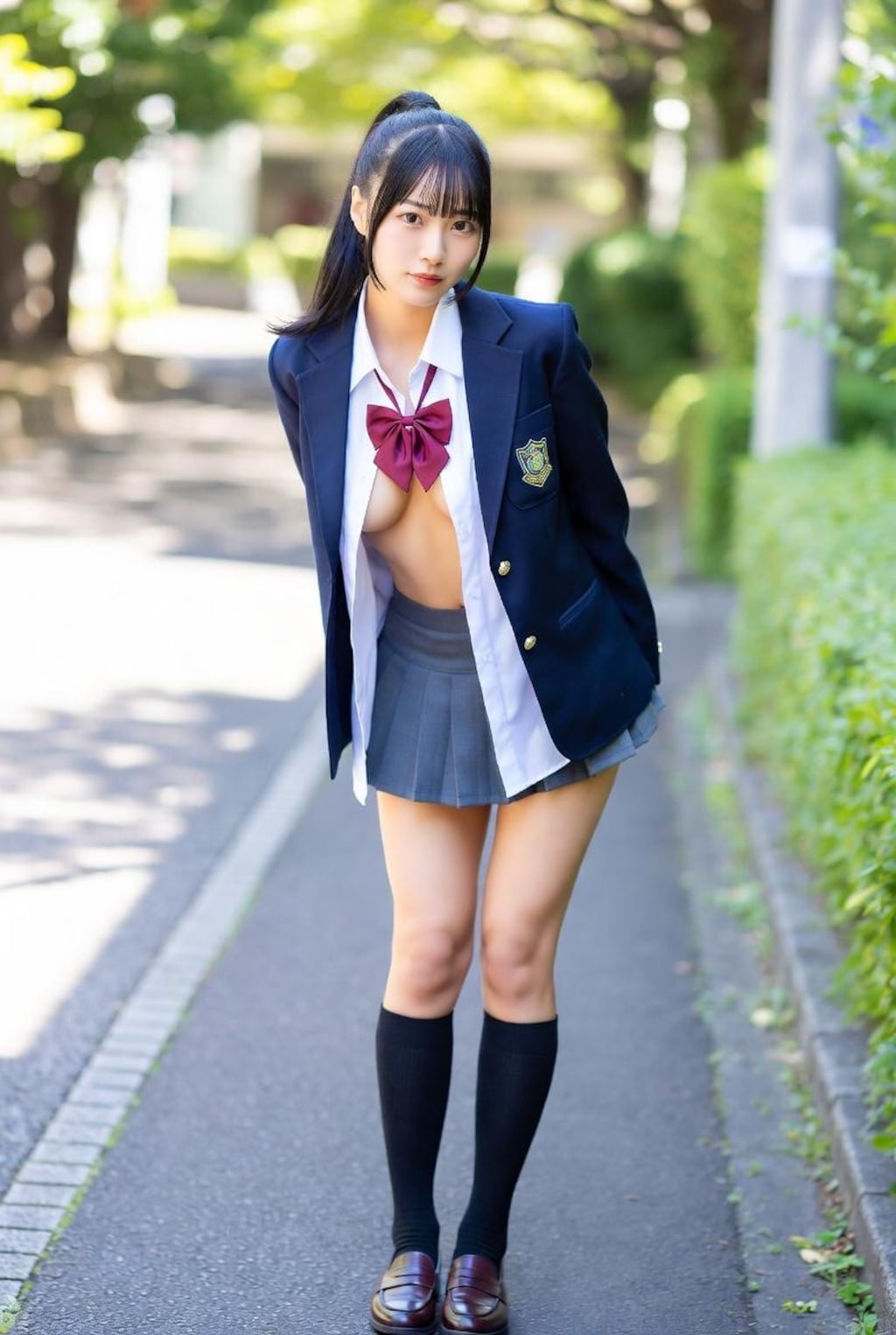 進学校のかわいい子達