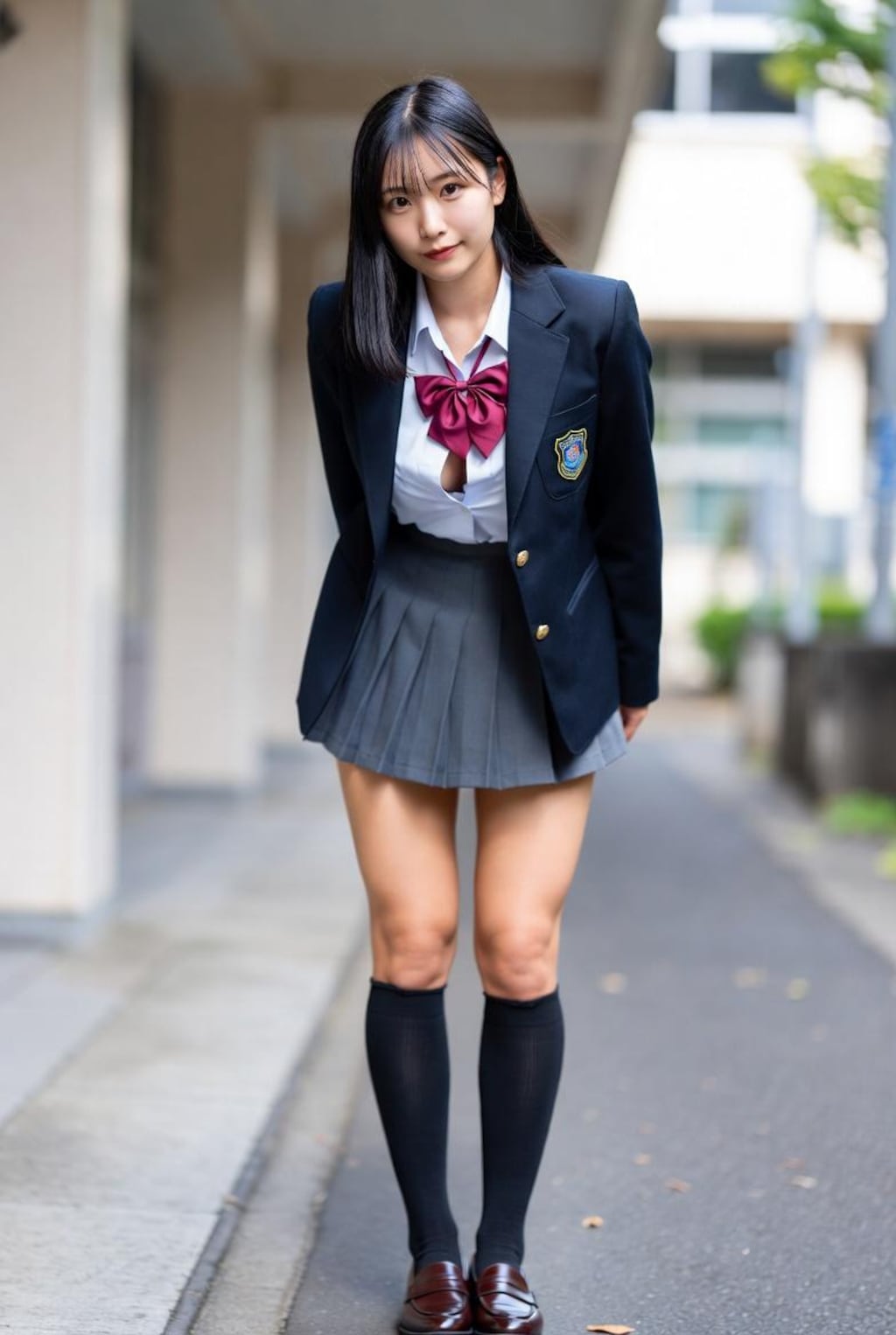 進学校のかわいい子達