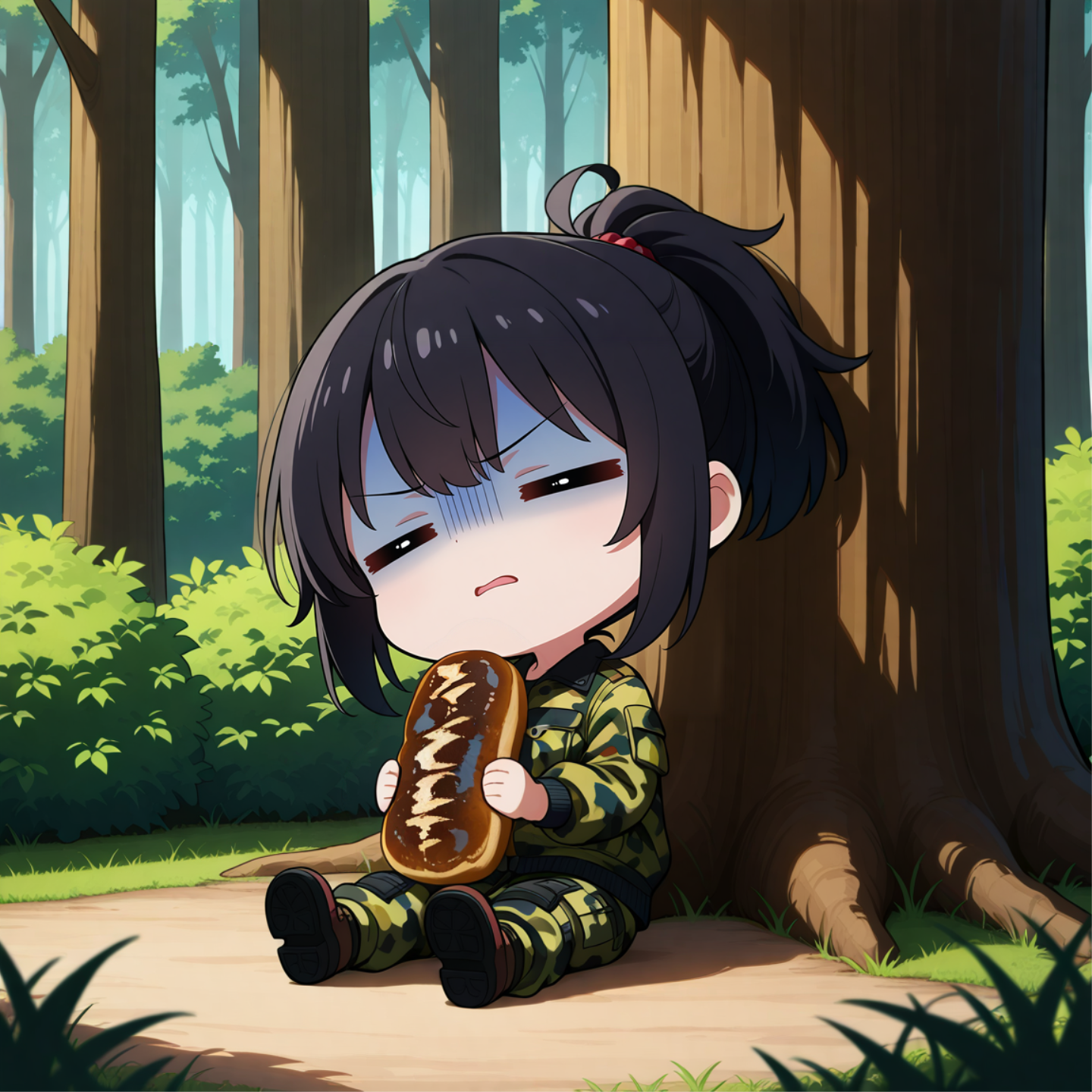 ちょっとパン古いけど | の人気AIイラスト・グラビア
