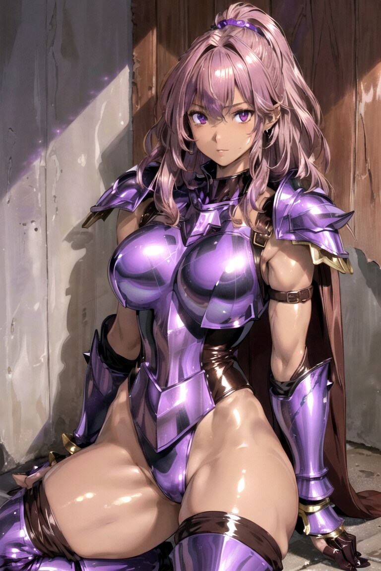 黒ギャルハイレグアーマー