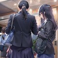 女子高生の後ろ姿！ 2枚目