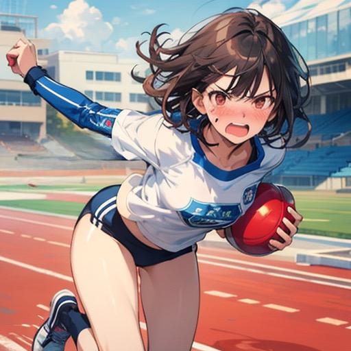 走る子