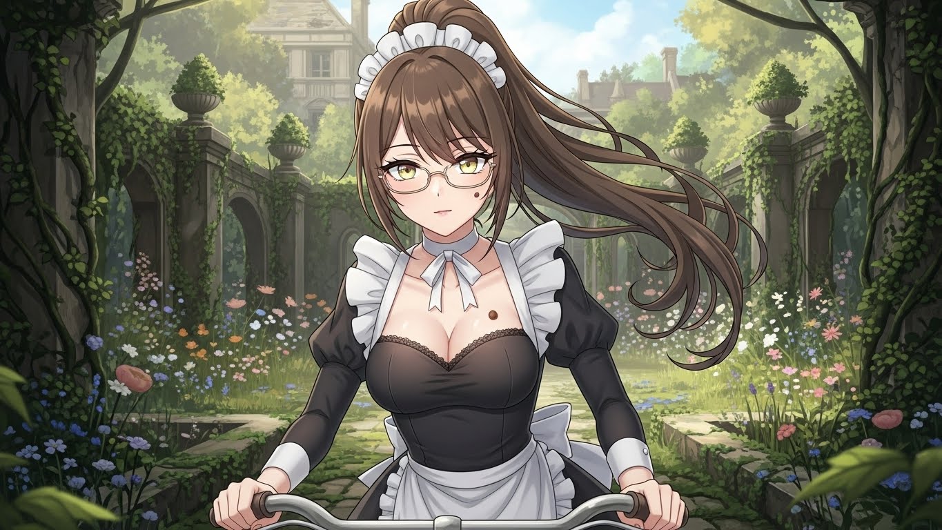 庭園サイクリング | の人気AIイラスト・グラビア