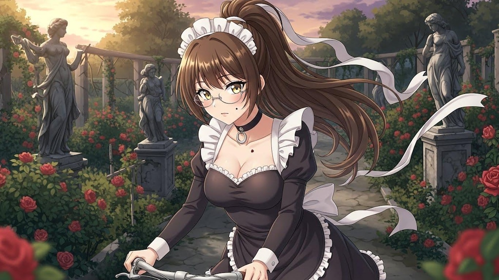 庭園サイクリング