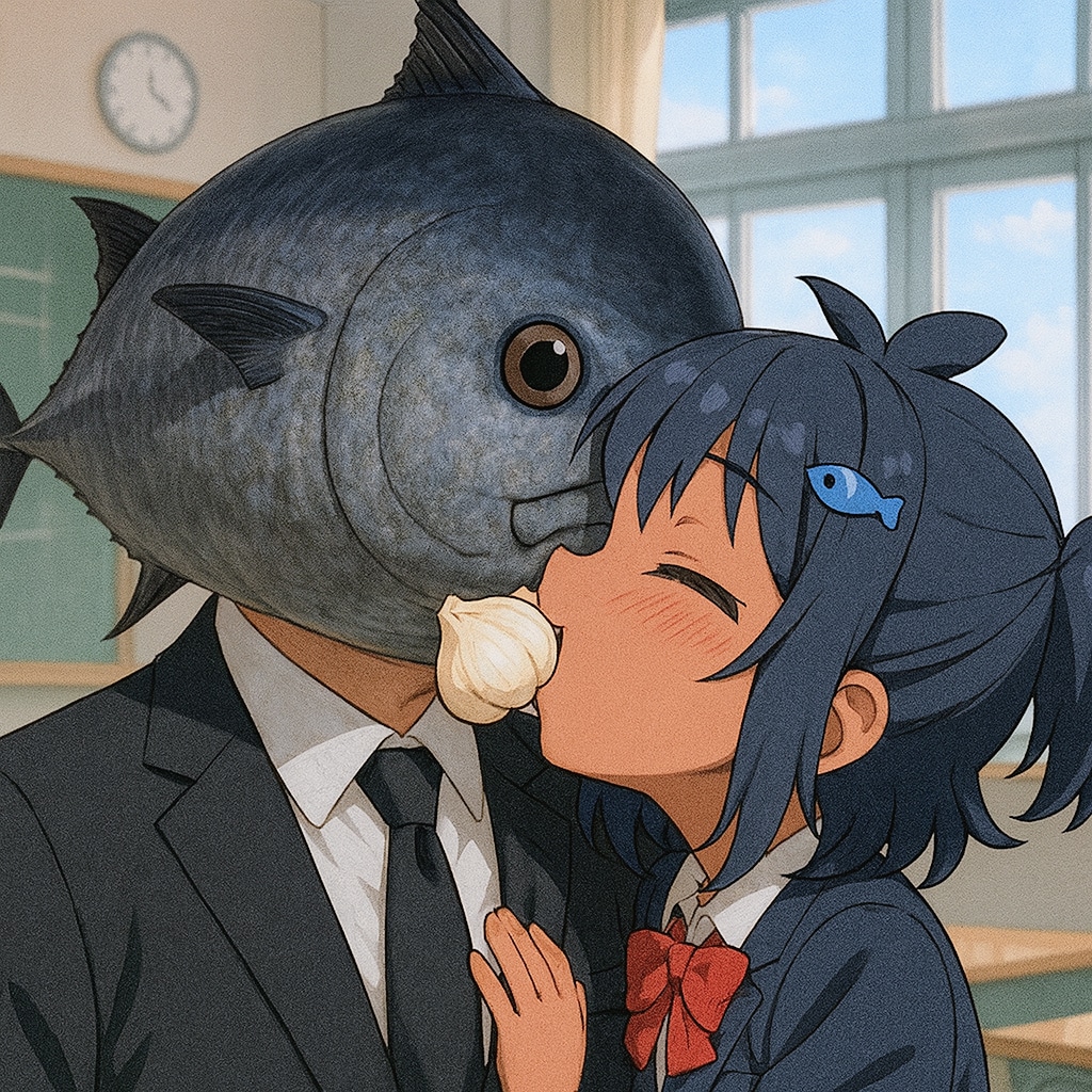 ニンニクをかじるこなつちゃん