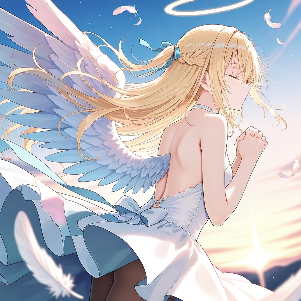 祈る天使