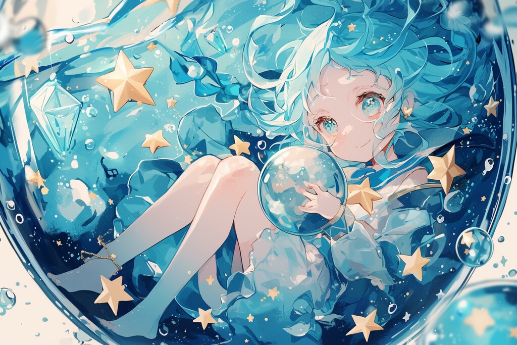 「瓶詰の少女」碧05