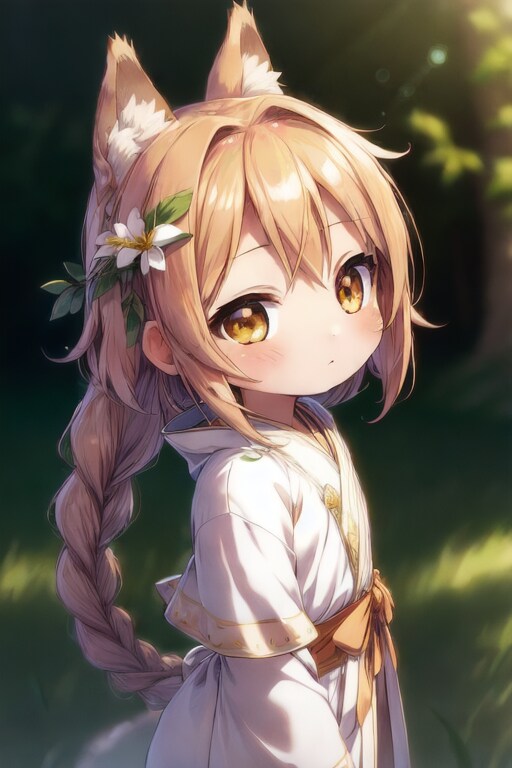 ケモミミ巫女さん