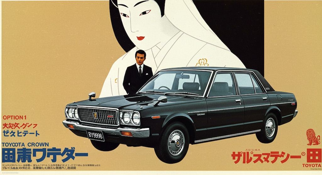 トヨペットクラウン広告風