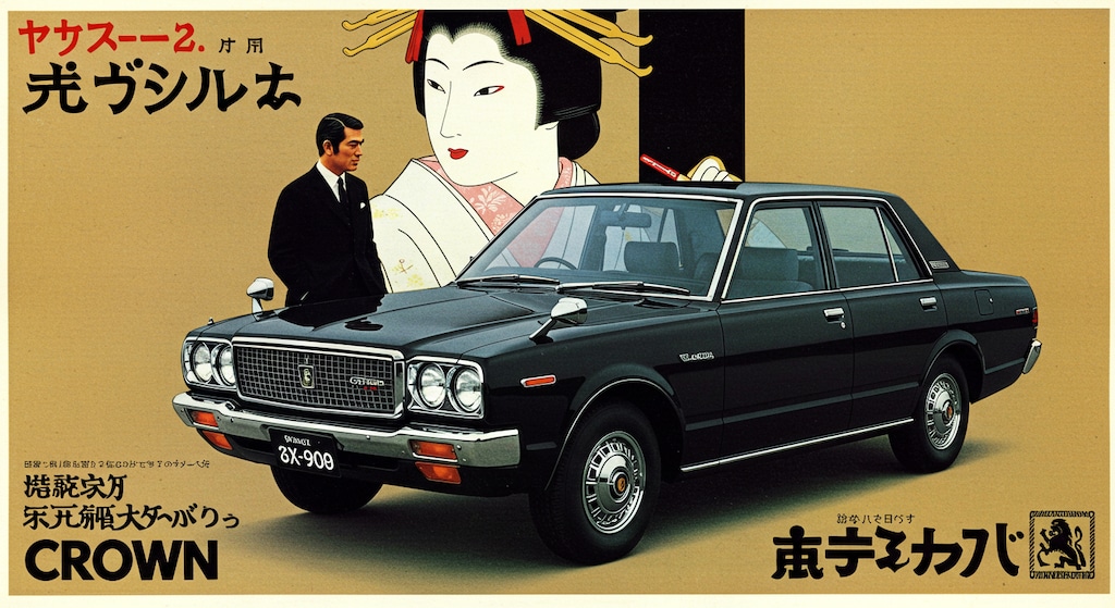 トヨペットクラウン広告風